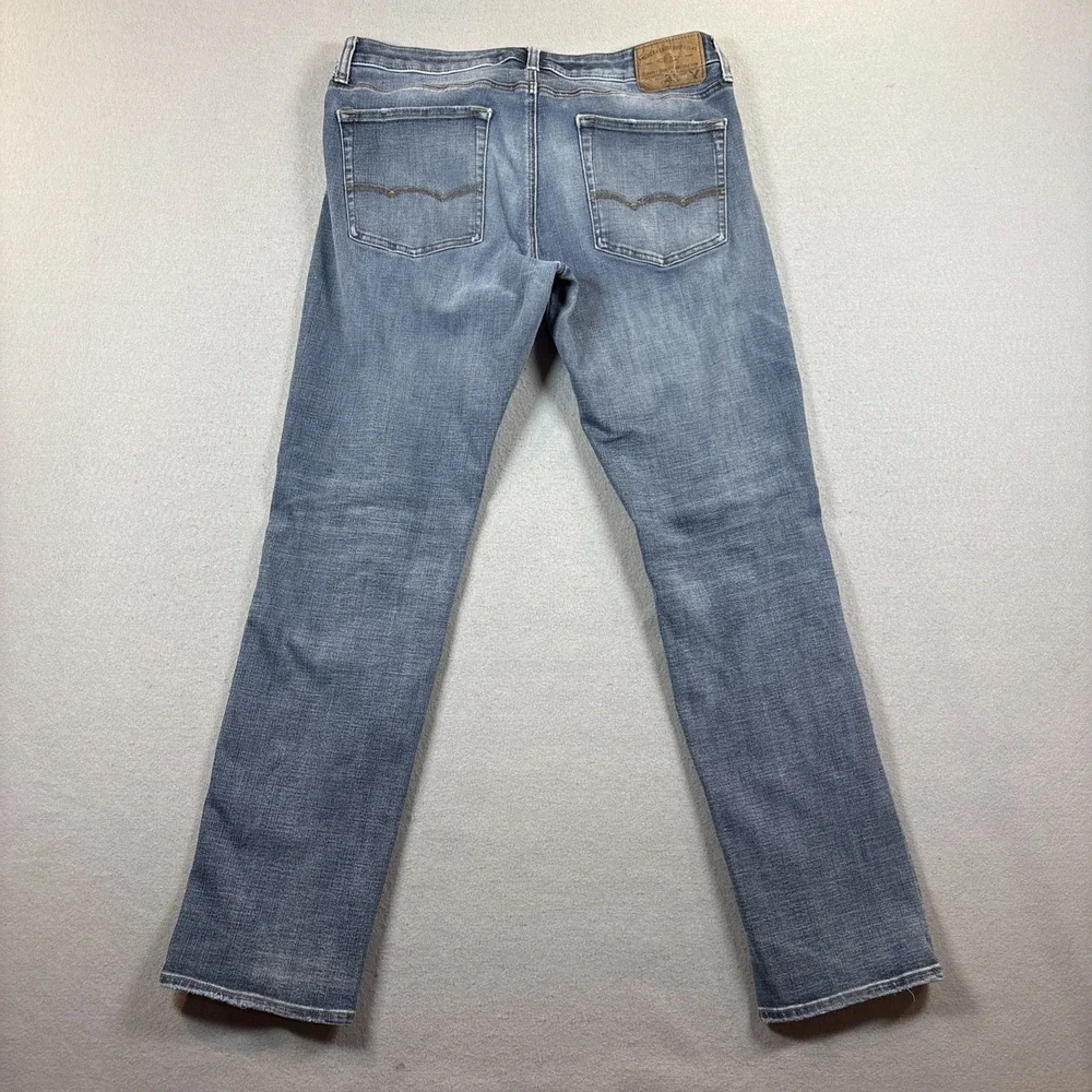 American Eagle Outfitters Original Slim Straight Men Jeans Size 34x34 Distressed